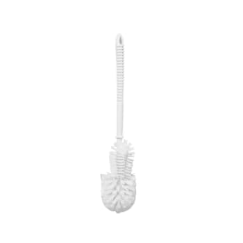 Renown Toilet Bowl Brush, Synthetic Bristles, Plastic Handle, Package Of 3