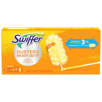Swiffer 3 in 360 Extended Duster Kit w/ 1-Handle and 3-Dusters (6-Case)