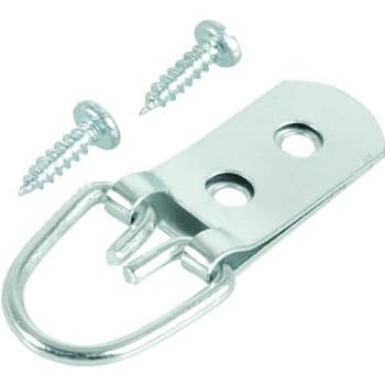 Image for 2-Hole Wide "d" Ring Hangers With Screws Package Of 2 from HD Supply