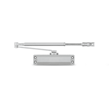 Shield Security® Light Commercial Door Closer Size 2, Aluminum