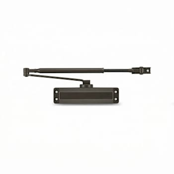 Shield Security® Light Commercial Door Closer Size 2, Bronze