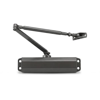 Shield Security® Light Commercial Wood & Metal Door Closer Size 3, Bronze