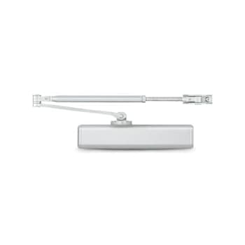 Shield Security® Size 2-6 Heavy-Duty Hydraulic Door Closer, Aluminum