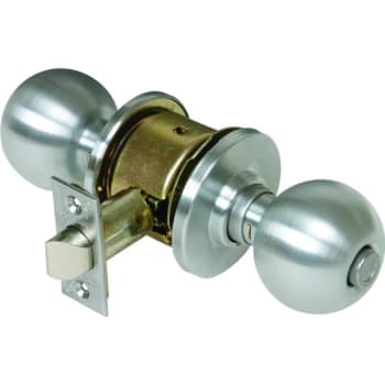 Image for Schlage Orbit Cylindrical Privacy Knob Satin Chrome from HD Supply