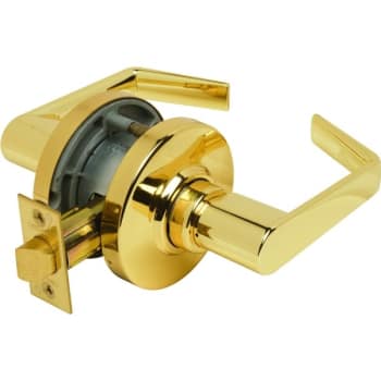 Image for Schlage Saturn Cylindrical Passage Lever Brass from HD Supply