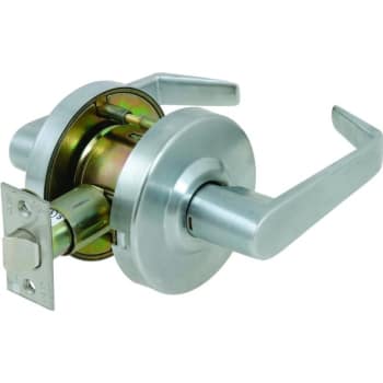 Shield Security® Commercial Liverpool Passage Lever, Satin Chrome