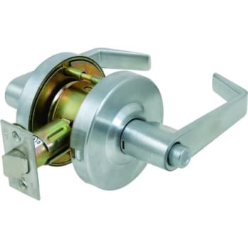Image for Shield Security® Commercial Liverpool Privacy Lever, Satin Chrome from HD Supply