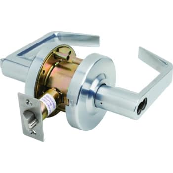 Image for Shield Security® Interchangeable Core Liverpool Entry Lever, Satin Chrome from HD Supply