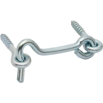 Image for 2 In Zinc Hook And Eye Latch (2-Pack) (Zinc) from HD Supply