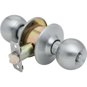 Image for Shield Security® 913706 Radcliff Privacy Knob, 2.75" Backset, Grade 2, Satin Chrome from HD Supply