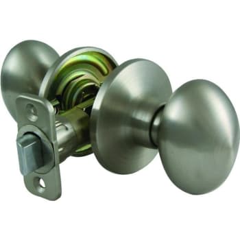 Image for Ultra Hardware™ Strathmere Knob, Oval/egg, Hall/closet, Grade 3, Satin Nickel from HD Supply