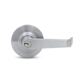 Shield Security® 913724 Bridgeport Entry Lever, 2.75" Backset, Grade 2, Satin Chrome