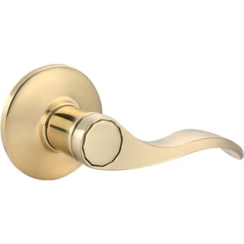 Image for Shield Security® 913887 Wave Dummy Lever, Brass from HD Supply