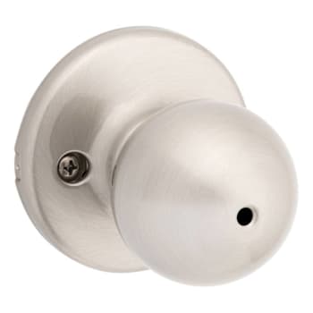 Kwikset Polo Satin Nickel Bed/Bath Privacy Door Knob