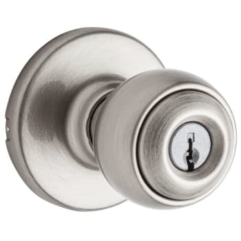 Image for Kwikset® Polo® Full Ball Entry Door Knob (Satin Nickel) from HD Supply