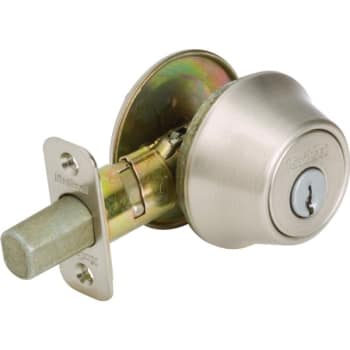 Image for Kwikset® 660 Single Cylinder Deadbolt (Satin Nickel) from HD Supply