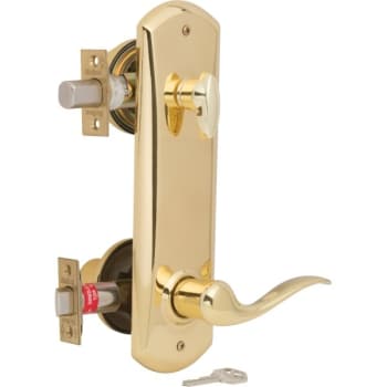 Image for Kwikset® Tustin® Passage Lever Smartkey Lockset (Brass) from HD Supply