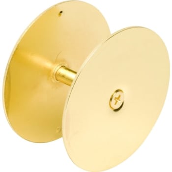Image for 2-5/8 In Steel Deadbolt Hole Cover (brass) from HD Supply