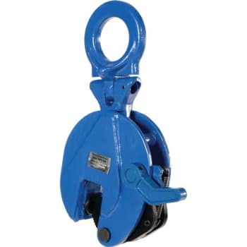 Image for Vestil 2000 lb Capacity Blue Vertical Plate Clamp from HD Supply