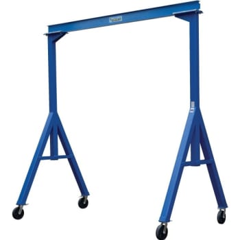 Image for Vestil 10000 Lb Capacity Blue Steel Fixed Height Gantry Crane 15' from HD Supply