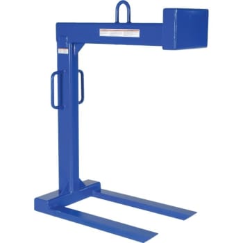 Image for Vestil 2000 lb Capacity Blue Fork Pallet Lifter 42" from HD Supply