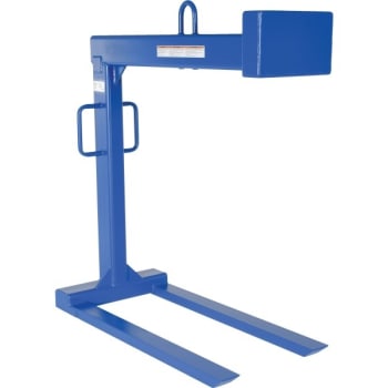 Image for Vestil 4000 lb Capacity Blue Fork Pallet Lifter 36" from HD Supply