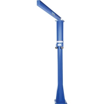 Vestil 1000 Lb Capacity Blue Floor Mounted Jib Crane