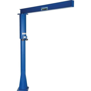 Image for Vestil 300 Lb Capacity Blue Floor Mounted Jib Crane from HD Supply