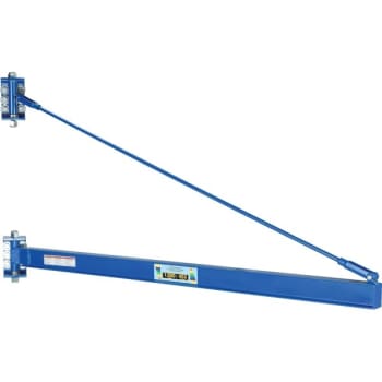 Image for Vestil 4000 Lb Capacity Blue Floor Mounted Jib Crane from HD Supply