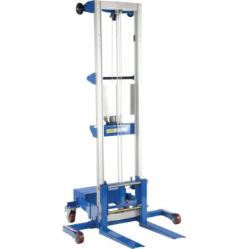 Image for Vestil 350 lb Capacity Counter Balance Hand Winch Lift Truck 46 x 43.125 x 80" from HD Supply