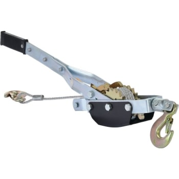 Image for Vestil 2000 lb Capacity Galvanized Two Speed Cable Puller from HD Supply