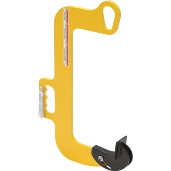 Image for Vestil 2000 lb Capacity Yellow Steel Overhead Coil Hook 8" W from HD Supply