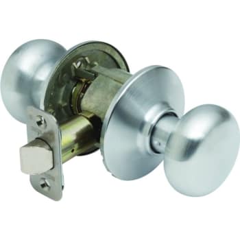 Image for Schlage® Plymouth F Series Knob, Passage, Grade AAA, Die Cast Zinc, Satin Chrome from HD Supply
