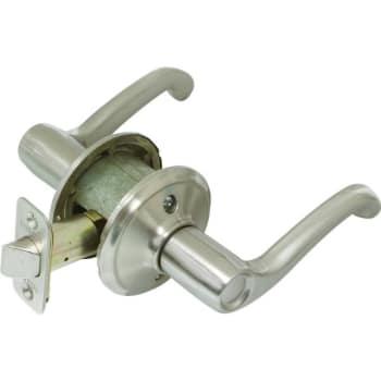 Image for Schlage® Flair F Series Lever, Passage, Grade AAA, Satin Nickel from HD Supply