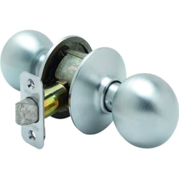 Image for Schlage® Orbit F Series Knob, Passage, Grade Aaa, Satin Chrome from HD Supply