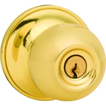 Image for Schlage® J Series Corona Entry Knob, Brass from HD Supply