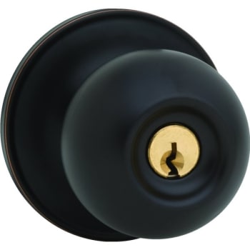 Image for Schlage® J Series Corona Entry Knob, Aged Bronze from HD Supply