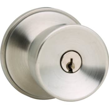 Image for Schlage® J Series Byron Entry Knob, Satin Stainless from HD Supply