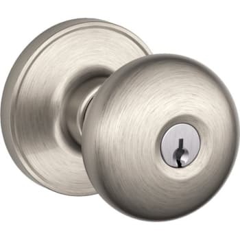 Image for Schlage® J Series Stratus Entry Knob, Satin Nickel from HD Supply