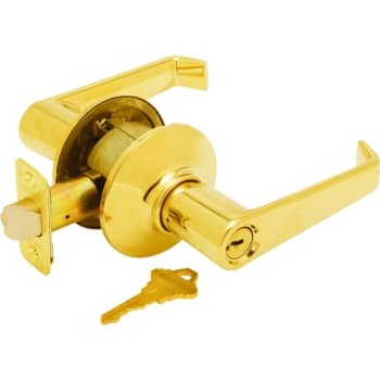 Image for Schlage® Elan F Series Lever, Entry, Grade AAA, Bright Brass from HD Supply