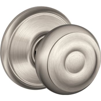 Image for Schlage® Georgian F Series Knob, Non-turning, Grade Aaa, Die Cast Zinc, Satin Nickel from HD Supply