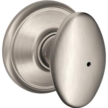 Image for Schlage® Siena F Series Knob, Privacy, Grade Aaa, Die Cast Zinc, Satin Nickel from HD Supply