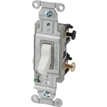 Image for Hubbell-PRO 15 Amp 120/277 VAC 3-Way Toggle Switch from HD Supply