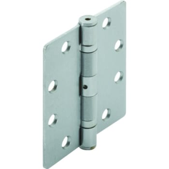 Image for 4-1/2" Commercial Ball Bearing Door Hinge Satin Chrome Steel Material, Pack Of 3 from HD Supply
