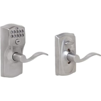 Image for Schlage Camelot Keypad Entry With Flex-Lock, Satin Chrome from HD Supply