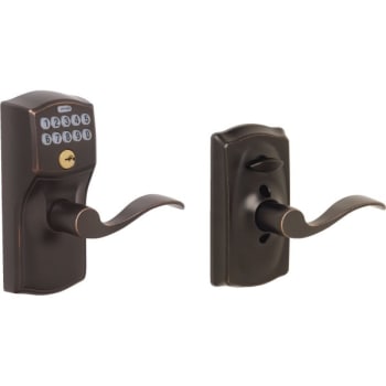 Image for Schlage Camelot Keypad Entry With Flex-Lock, Aged Bronze from HD Supply