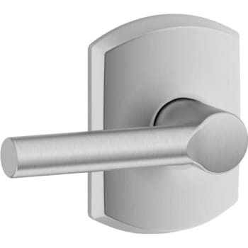 Image for Schlage® Broadway F Series Lever with Greenwich Trim, Passage, Grade AAA, Satin Chrome from HD Supply