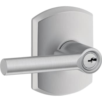 Image for Schlage® Broadway F Series Entry Lockset (Satin Chrome) from HD Supply