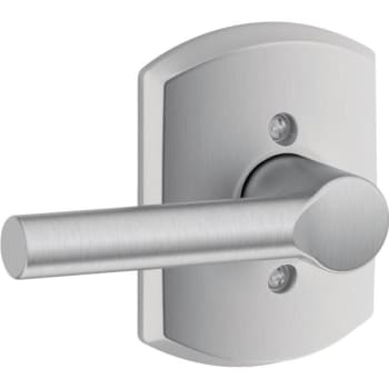 Image for Schlage® Broadway F Series Lever With Greenwich Trim, Non-Turning, Grade Aaa, Satin Chrome from HD Supply