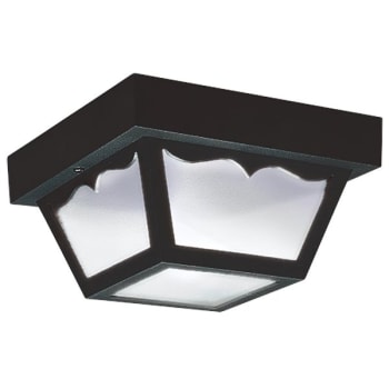 Image for Sea Gull Lighting® Signature 8.25 in. 1-Light Outdoor Ceiling Light (Clear) from HD Supply